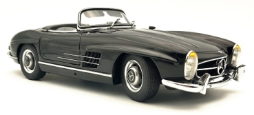 M293 Mercedes-Benz 300 SL, W198, Roadster open, black 1:18